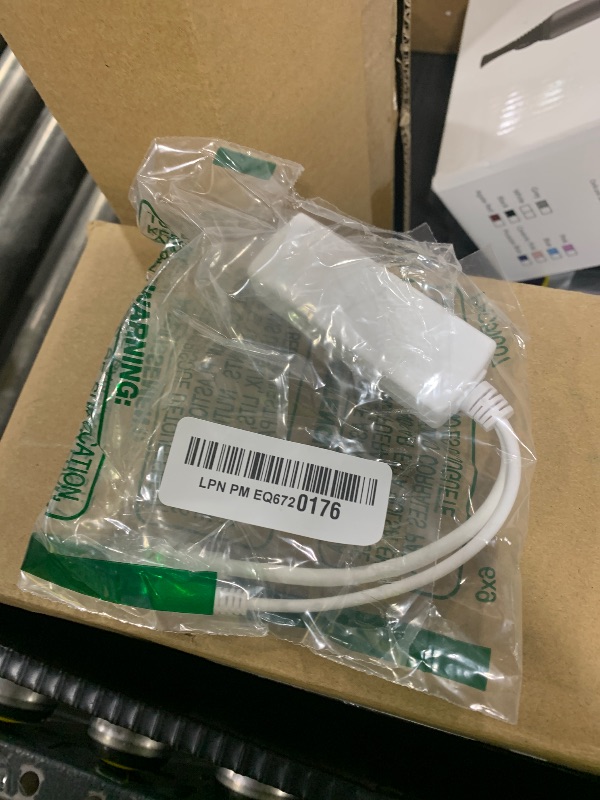 Photo 1 of Gigabit PoE Splitter 12V 2A Output with IEEE 802.3af/at Standard Compliant, Power Over Ethernet Splitter Adapte for Security Camera, AP, Voip, 5.5x2.1mm DC Plug