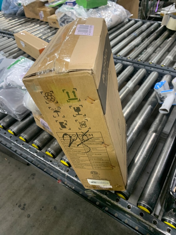 Photo 1 of Tankless Hot Water Heater Electric, ECOTOUCH 8kW 240V Instant Water Heater Under Sink Point of Use Water Heaters on Demand with Self Modulating Technology ETL Certificated ECO80S White