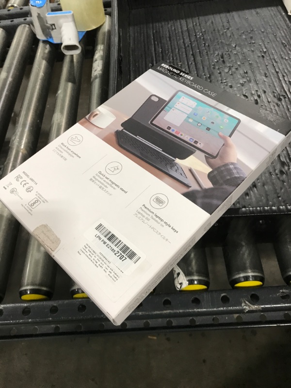 Photo 1 of ESR iPad 11th(A16, 2025)/10th Gen Case with Keyboard, Magic Keyboard for iPad 10.9", Case with Floating Cantilever Stand, Springy Backlit Keys, Multi-Touch Trackpad, Rebound Series, Black