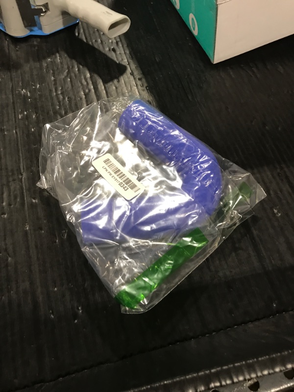 Photo 1 of X AUTOHAUX 1 Pcs 38mm/ 1.5" ID 120mm/4.72" Lenght 135 Degrees Blue Car Silicone Hose Coolant Hose Universal