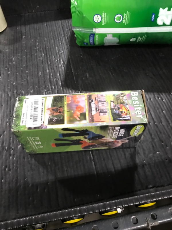 Photo 1 of Besiter Garden Hose Nozzle Sprayer: 2 Pack 10 Watering Patterns Spray Nozzles Heavy Duty Hose Head Hose Attachment
