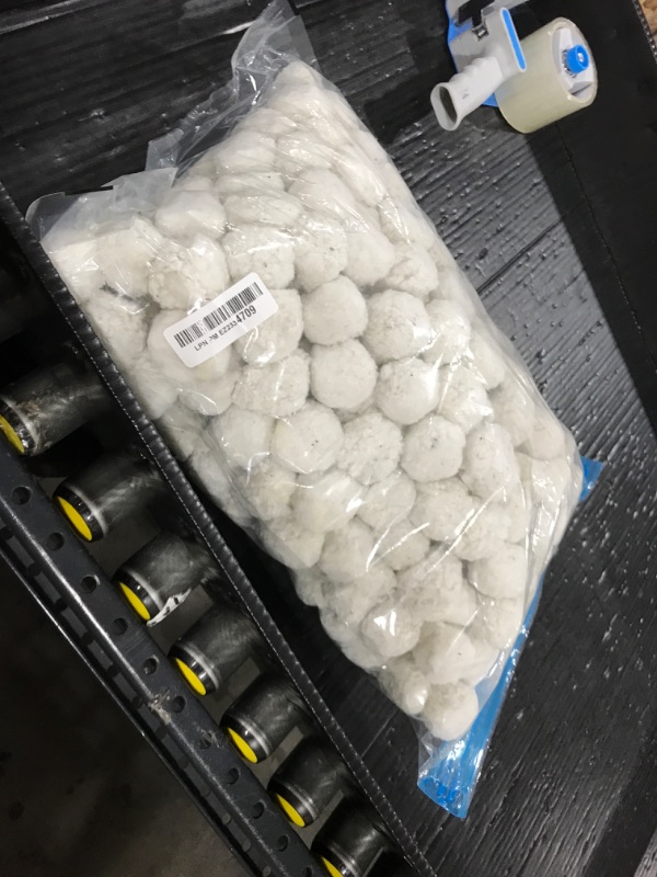 Photo 1 of Wimarn Pool Filter Balls, 3.1 lbs for Sand Filter, Eco-Friendly Fiber Media Equals 100 lbs Pool Filter Sand, Reusable Filter Media Balls, Higher Efficiency Water Filtration for Swimming Pool