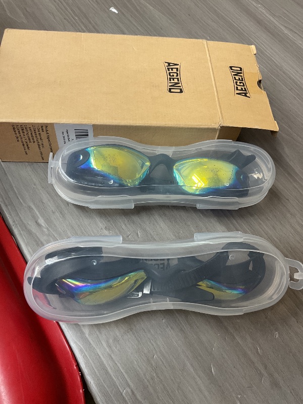 Photo 1 of SEE NOTES PICTURE……..Aegend Kids Swim Goggles, Pack of 2 Swimming Goggles for Children Boys & Girls Age 3-14