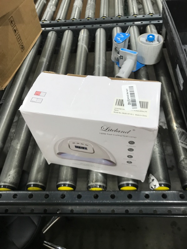 Photo 1 of UV Gel Nail Lamp,150W UV Nail Dryer LED Light for Gel Polish-4 Timers Professional Nail Art Accessories,Curing Toe Nails