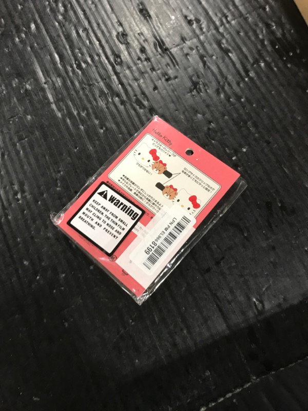 Photo 1 of Sanrio 612952 Long Bangs Clip, Hello Kitty ABS Resin, Right and Left Facing Set, Makeup, Facial Wash