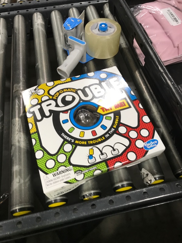 Photo 1 of Hasbro Gaming Trouble Kids Board Game, Pop-o-Matic Trouble Game, Kids Games for 2-4 Players, Family Board Games for Kids, Kids Gifts, Ages 5 and Up, Packaging May Vary