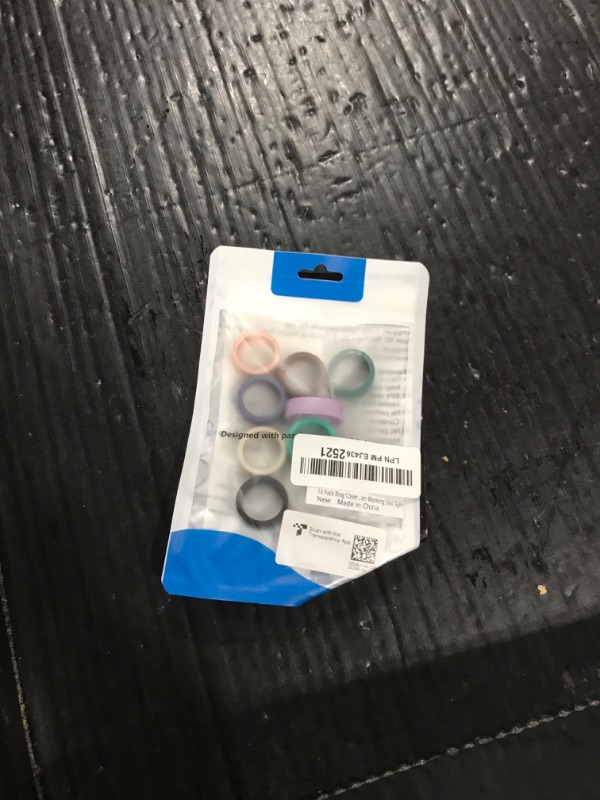 Photo 1 of 10 Pack Ring Cover Compatible with Oura Ring Gen 4/Oura Ring Gen 3 Horizon/Gen 3 Heritage, Surport Charging with Cover on, Anti-Scratch Elastic Silicone Ring Protector for Men Women Working Out Gym