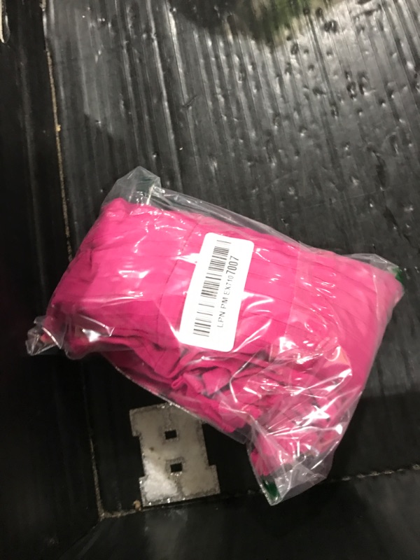Photo 1 of WDIRARA Girl's Ruched Tie Side Scoop Neck Sleeveless Ribbed Knit Romper Shorts Jumpsuit Hot Pink 14Y