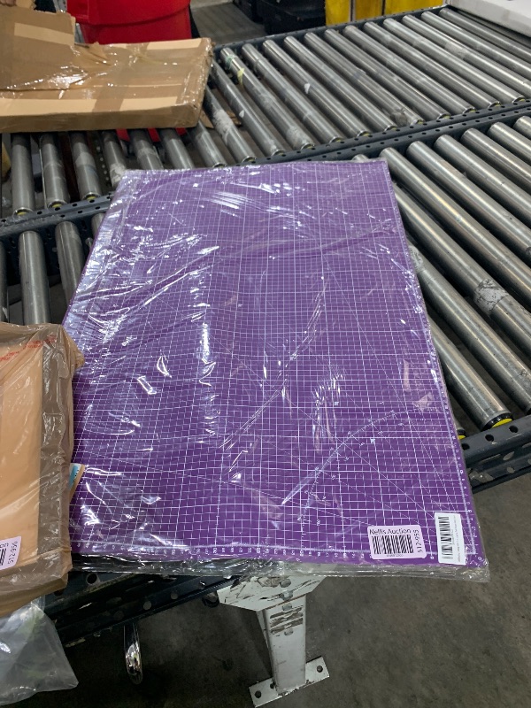 Photo 1 of Cutting Mat A1 around 24" x 36", Self Healing cutting mat Double Sided 5-Ply Cutting Mats for Crafts, Fabric, Sewing, Quilting, Workbench, Scrapbooking, Projects, Pink/Purple -Shiny Merry