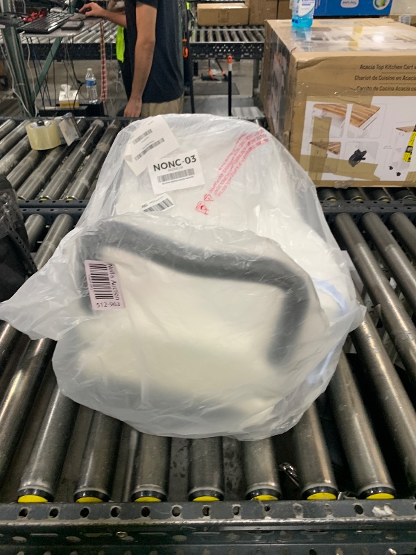 Photo 1 of Drive Medical RTL12027RA 2-in-1 Raised Toilet Seat with Removable Padded Arms, Standard Seat