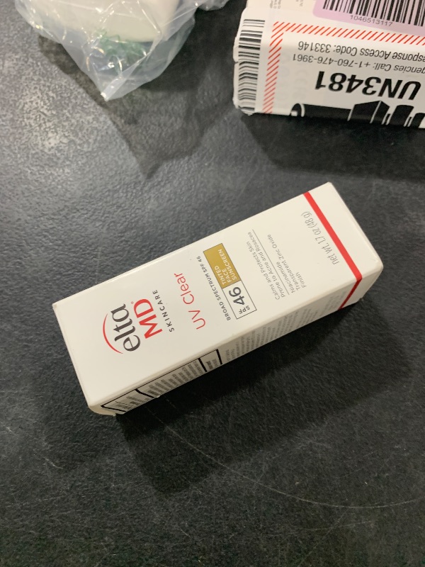 Photo 1 of EltaMD UV Clear Tinted Sunscreen for Face, SPF 46 with Zinc Oxide, Oil-Free, Dermatologist Recommended, For Acne-Prone Sensitive Skin, 1.7 oz