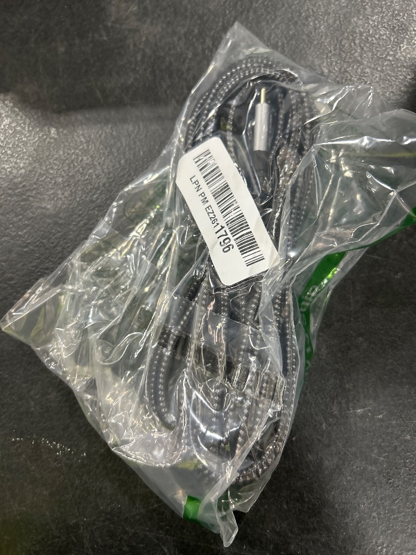 Photo 1 of USB C Cable [10FT 2-Pack], USB 3.2 Gen 2x2, 4K HDR Video Output, 100W Fast Charging, Data Transfer Cord for Dell Type C Monitors, USB C Portable Screens, Meta/Oculus Quest, iPhone 15, MacBook, Webcam