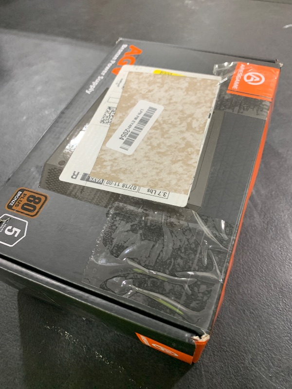 Photo 1 of ARESGAME AGV Series 650W Power Supply, 80 Plus Bronze Certified, Non Modular Power Supply, 5 Year Warranty