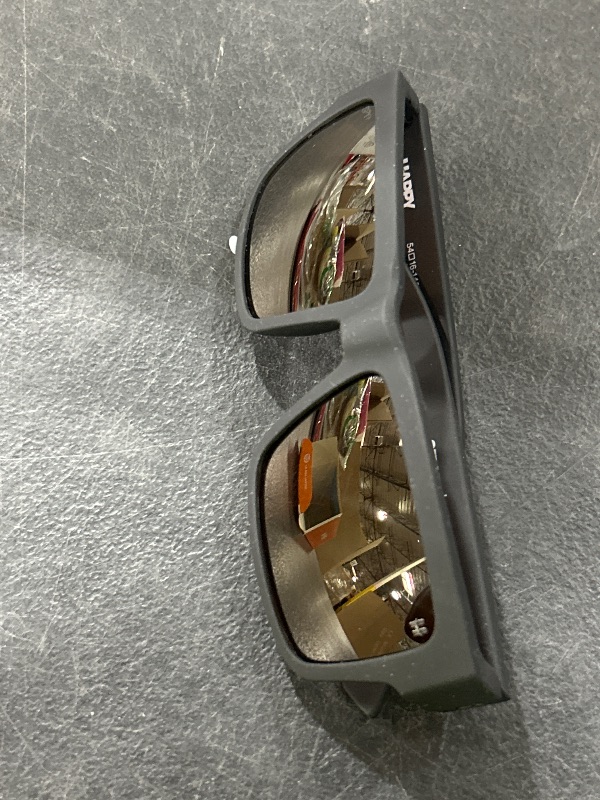 Photo 1 of Spy Optic Square Montana Soft Matte Blk-HD Plus Brnz w/Gold Spectra Mirror, Multi, One Size