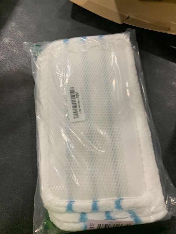Photo 1 of 4 PCS Replacement Pads Accessories Compatible with Black+Decker Steam Mop SM1600, SM1610, SM1620, HSM13E1, HSMC1300FX, HSMC1321, HSMC1321APB, HSMC1361SGP, BDH1855SM, BDH1760SM, SMP20 Mop Pads