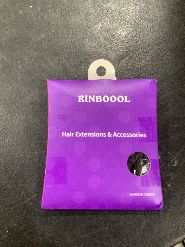 Photo 1 of RINBOOOL Black Hair Extensions Clip in for Kids Girls, 10 Pieces 22 Inch Long Straight Colored Streak Synthetic Accessories Hairpiece Clip ins, Play Party Highlights
