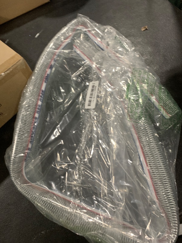 Photo 1 of Eoiips 2” ID PVC Braided Clear Flexible Vinyl Tubing, 2" ID x 2-1/4" OD Heavy Duty Reinforced Vinyl Hose Tube for Water, Oil & Liquid Transfer, 5FT