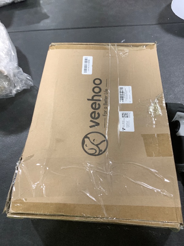 Photo 1 of SEE NOTES ................Veehoo XXL Outdoor Elevated Dog Bed, Raised Dog Cot for Extra Large Dogs, Cooling Washable Waterproof Pet Hammock Beds with Slope Headrest, Breathable Mesh and Sturdy Frame, XX-Large, Black, CWC2204