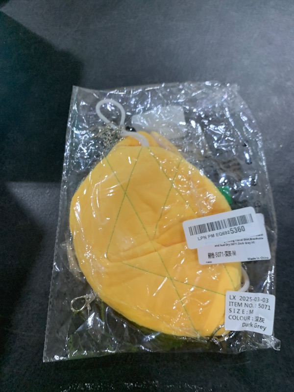 Photo 1 of Jetec 2 Pieces Hamster Hammock Soft Bed Small Pet House Animals Hamster Hanging House Cage Nest for Guinea Pig Rat Chinchilla Sleep and Play (Banana and Pineapple)