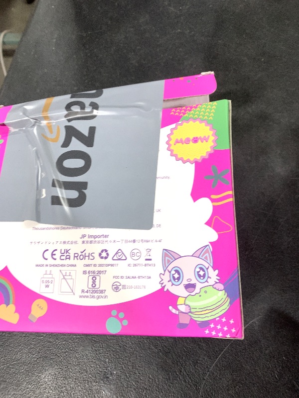 Photo 1 of iClever Cat Ear Kids Bluetooth Headphones, LED Lights Up, 74/85dBA Safe Volume Limited, 50H Playtime,Bluetooth 5.2, USB C, Kids Headphones Wireless for Travel iPad Tablet, Meow Macaron Pink