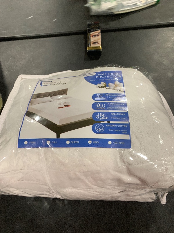 Photo 1 of JS Sanders Collection Alaskan King 108x108 Size Mattress Topper - 100% Waterproof Cover Protector with 18" Deep Pocket Fitted Style Super Soft Cotton Terry Fabric Mattress Cover