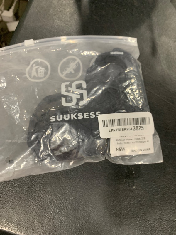 Photo 1 of SUUKSESS Women Sexy Tube Top Summer Y2K Going Out Tops Casual Sleeveless Double Lined Basic Tank Top (Black, 2XS)