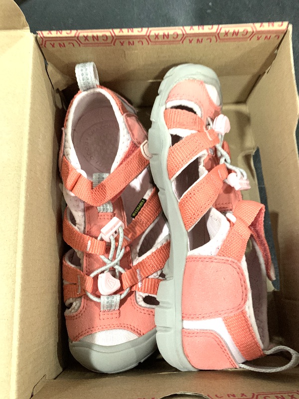 Photo 1 of KEEN Seacamp 2 CNX Closed Toe Sandals, Dubarry/Giggle Pink, 13 US Unisex Little Kid