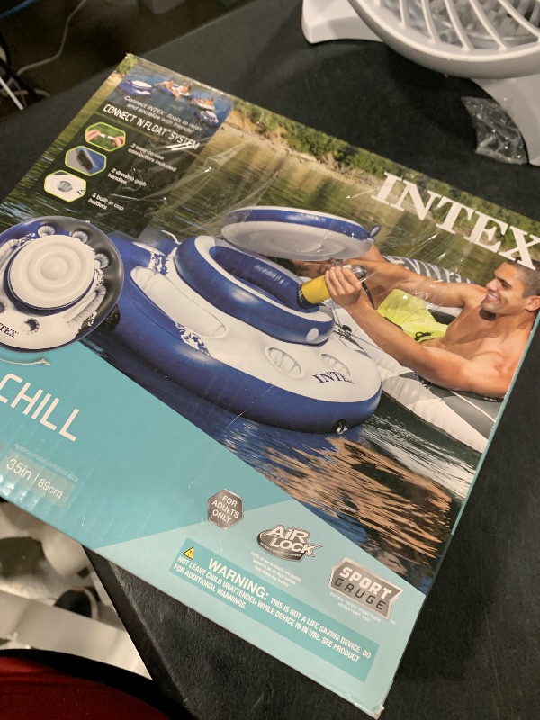 Photo 1 of Intex Inflatable Mega Chill Cooler Float with Built-in Cup Holders