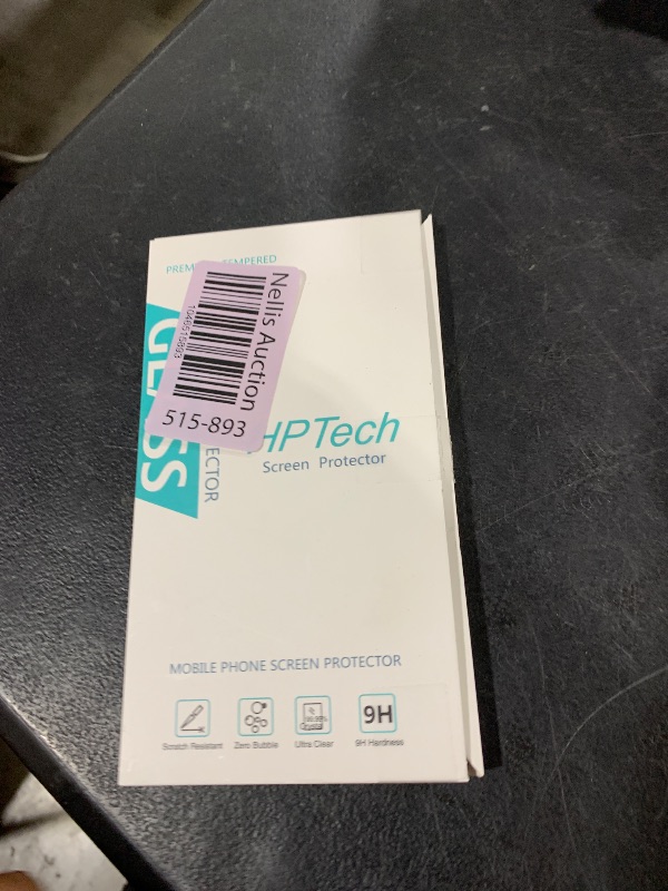 Photo 1 of HPTech (2 Pack) Designed for iPhone 12 / iPhone 12 Pro 6.1-inch Tempered Glass Screen Protector, Anti-Scratch, Bubble Free