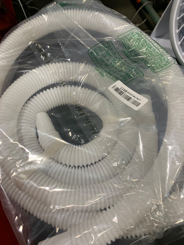 Photo 1 of 1.25" Pool Hose Replacement for Intex Pump - 59" Long Hose for Intex Filter Pump 607, 637, 1.25" Pool Connection Hose for Above Ground Pools 330GPH 530GPH 1000GPH Filter Pump (2 Hoses with 4 Clamps)