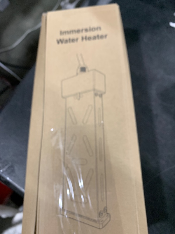 Photo 1 of Immersion Water Heater?1800W, Portable Mini Pool Heater, Bucket Heater, Adjustable Thermostat, Real?Time Temperature Display, Anti Dry Burn Protection, for Bathtub, hot tub, Inflatable Pools, 120V