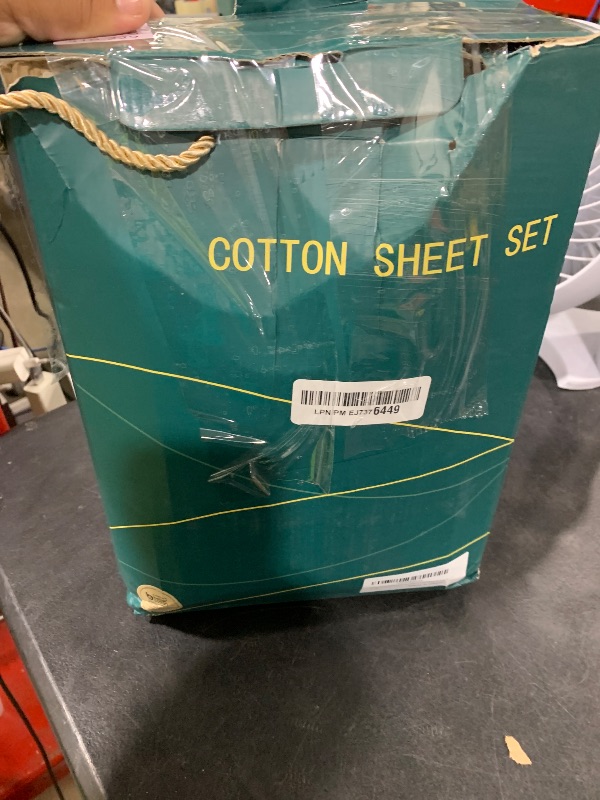 Photo 1 of LBRO2M 100% Egyptian Cotton Sheets Set 1000 Thread Count,Queen Size Bed Sheet 4 Piece Sets,Long Staple,16 Inches Deep Pocket,All Season,Bedding Super Soft Breathable,Sateen Weave(White)