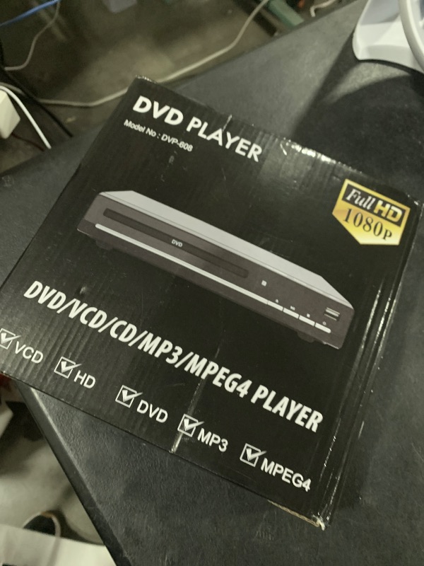 Photo 1 of DVD Players for TV with HDMI,Plays All Regions and Formats,CD Player for Home,Support 1080P Video/CD/DVD/VCD/JPEG/USB, Remote, HDMI and RCA Cables Included