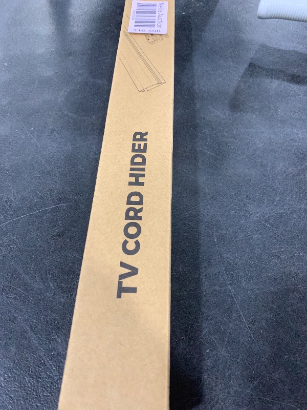 Photo 1 of Yecaye TV Cord Hider, 47In Cord Cover, Large Cable Hider, Wire Covers for 4 Cords, Cable Raceway Wire Hider, Wire Hiders for TV on Wall, Cable Cover Cord Concealer, 3×L15.7in W1.18in H0.6in, White