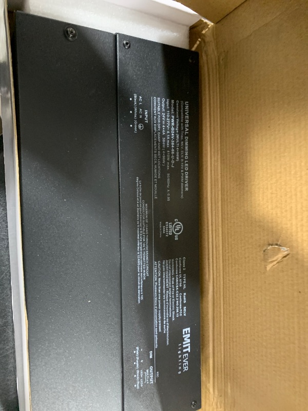 Photo 1 of EMITEVER 384W Dimmable LED Driver, 24V 5-in-1 Dimmable Power Supply,4-Channels AC to DC Transformer for LED Light, Compatible with Lutron and Leviton Dimmer, Waterproof IP67 and UL Listed, Class 2