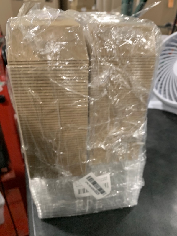 Photo 1 of Zentriqlla 100 Pack Disposable Sandwich Boxes, Paper Charcuterie Boxes with Clear Lids, Swiss Roll Cake Container,To Go Dessert Boxes for Sushi, Muffins, Treat, Waffle, Cookie, Food Truck Business