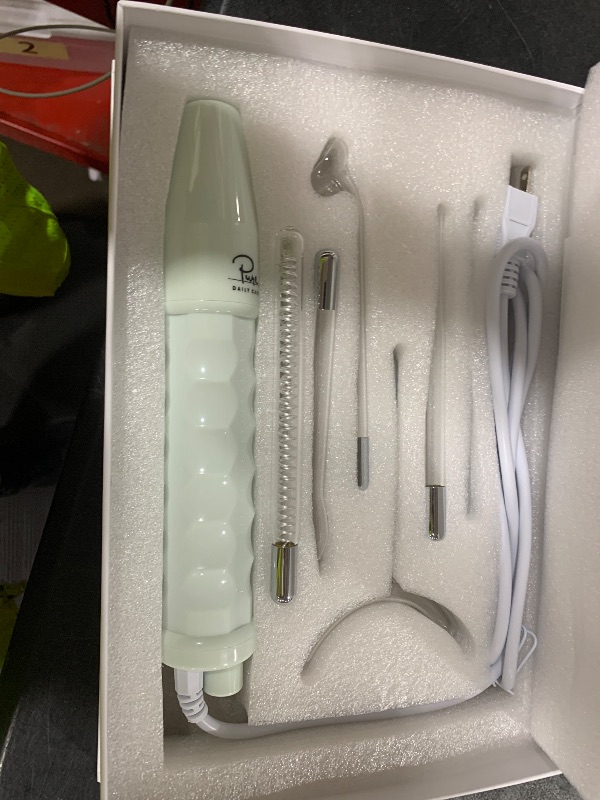 Photo 1 of NuDerma Clinical Skin Therapy Wand - Portable Skin Therapy Machine w 6 Fusion Neon + Argon Wands – Anti Aging - Clarifying - Skin Tightening & Radiance - Wrinkle Reducing