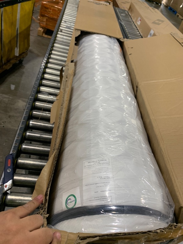 Photo 1 of King Mattress 14 Inch - Medium Firm Hybrid Mattress King with Advanced Memory Foam & Zoned Pocket Springs for Pressure Relief and Motion Isolation | CertiPUR-US, Fiberglass-Free Mattresses in a Box