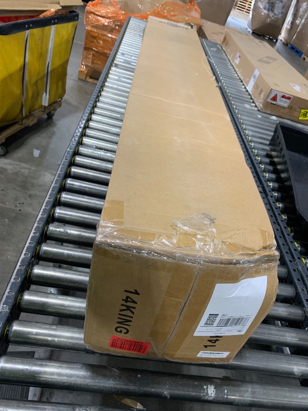 Photo 1 of King Mattress 14 Inch - Medium Firm Hybrid Mattress King with Advanced Memory Foam & Zoned Pocket Springs for Pressure Relief and Motion Isolation | CertiPUR-US, Fiberglass-Free Mattresses in a Box