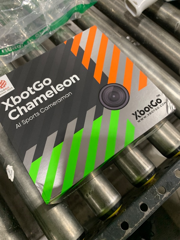 Photo 1 of XbotGo Chameleon AI Auto Sports Action Camera - 4K 60FPS Soccer Camera and Basketball Tracking Camera for Team Sports, Live Streaming, No Subscription, Works with iOS & Android (Lava Graphite)