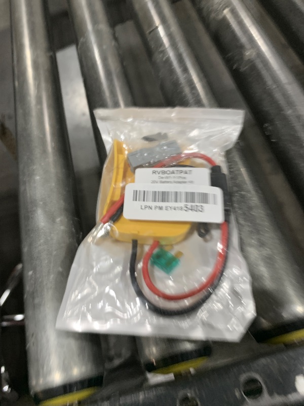 Photo 1 of RVBOATPAT Battery Adapter for 20V Power Wheel Battery Adapter 12 AWG Wire Battery Converters with Fuses and Connectors