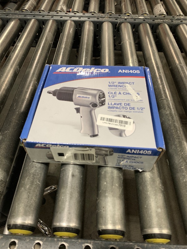 Photo 1 of ACDelco ANI405A Heavy Duty Twin Hammer ½” 500 ft-lbs. 5-Speed Pneumatic Impact Wrench Tool Kit