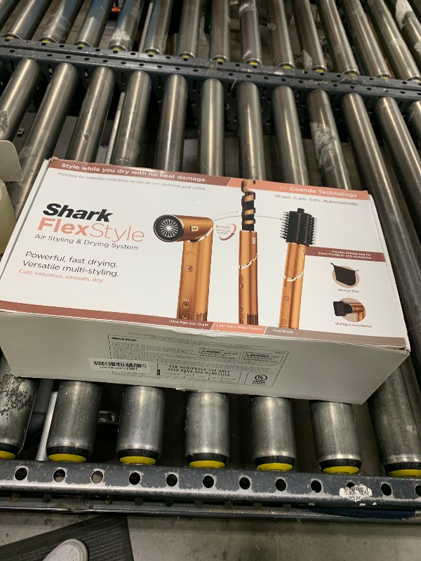Photo 1 of Shark FlexStyle® (Special Edition) | Air Styling & Drying System | Powerful Hair Dryer Brush & Multi-Styler | Auto-Wrap Curlers, Oval Brush, Concentrator, & Storage Bag Included | Copper | HD433CP
