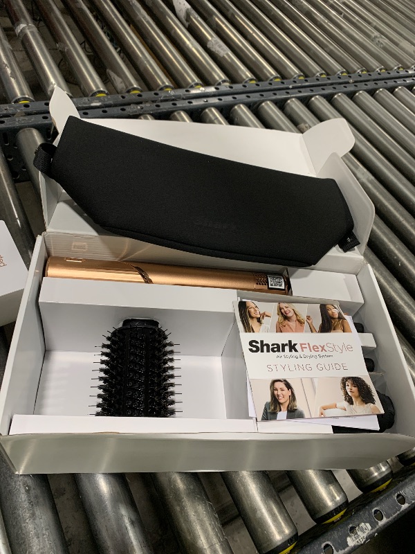 Photo 1 of Shark FlexStyle® (Special Edition) | Air Styling & Drying System | Powerful Hair Dryer Brush & Multi-Styler | Auto-Wrap Curlers, Oval Brush, Concentrator, & Storage Bag Included | Copper | HD433CP