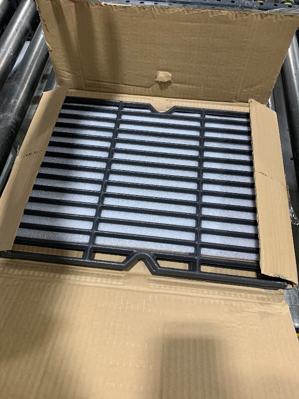 Photo 1 of 16.5 Inch Cooking Grates for Kenmore 4 Burner 146.16197211, 146.16198211, 146.34461410, 146.1001651, 146.10016510 146.16197210 146.16142210 Gas Grill Replacement Parts, Cast Iron Grill Cooking Grids