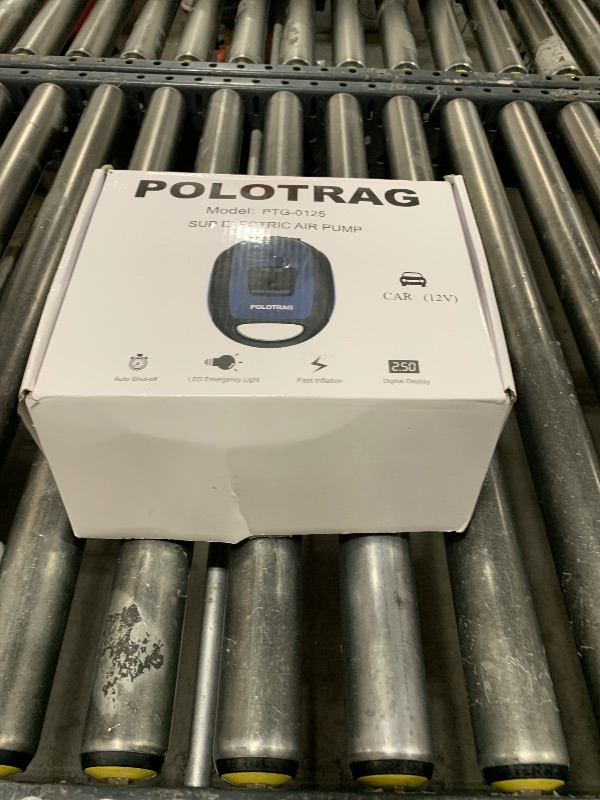 Photo 1 of Polotrag Paddle Board Pump, SUP Electric Pump, Professional 20 PSI Portable Air Compressor with Auto-Off, Deflation Function and 12V Car DC Air Pump for Inflatables, Kayaks and Boats