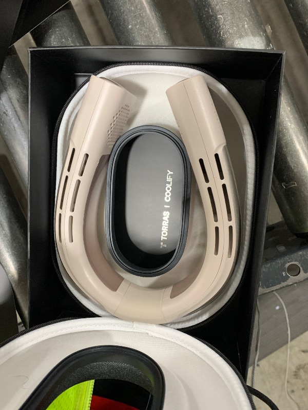 Photo 1 of TORRAS COOLiFY 2S Neck Fan, 3 Model, 3-28H Extended Battery Life, Neck Fans that Blow Cold Air, Neck Air Conditioner, Cooling Neck Fan for Work, Hiking, Travel. Gift for Women, Mom, Apricot