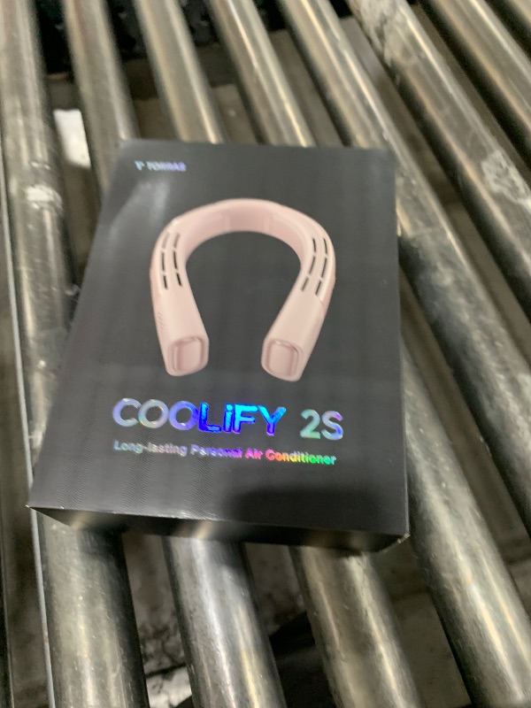 Photo 1 of TORRAS COOLiFY 2S Neck Fan, 3 Model, 3-28H Extended Battery Life, Neck Fans that Blow Cold Air, Neck Air Conditioner, Cooling Neck Fan for Work, Hiking, Travel. Gift for Women, Mom, Apricot