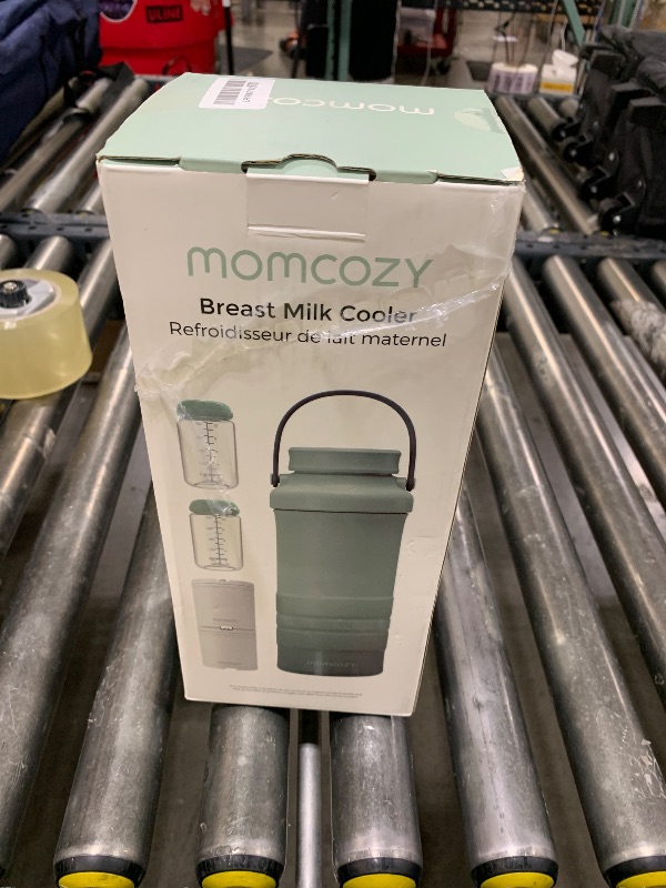 Photo 1 of Momcozy 22oz Portable Breast Milk Cooler for Outdoor, Life Saver with 360° Total Cooling for 24 Hours, Larger Capacity Travel Breastmilk Chiller with 2pcs Baby Bottles for Breastmilk Storage, Cream