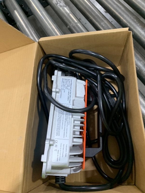 Photo 1 of Club Car 48 Volt Golf Cart Battery Charger - 1250W, 3-6 Hours Full Charge, 16 FT Cord with Trickle Charge, for Lead-Acid Battery